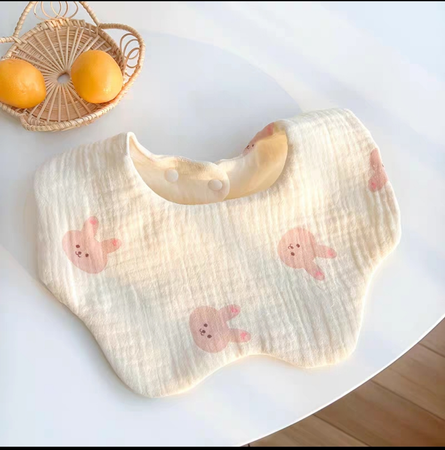 MT09529 BABERO DE BEBE CONEJITO ROSA