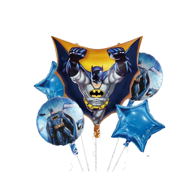 Set x 5 Globos Batman