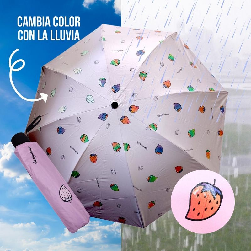Paraguas Cambia Color