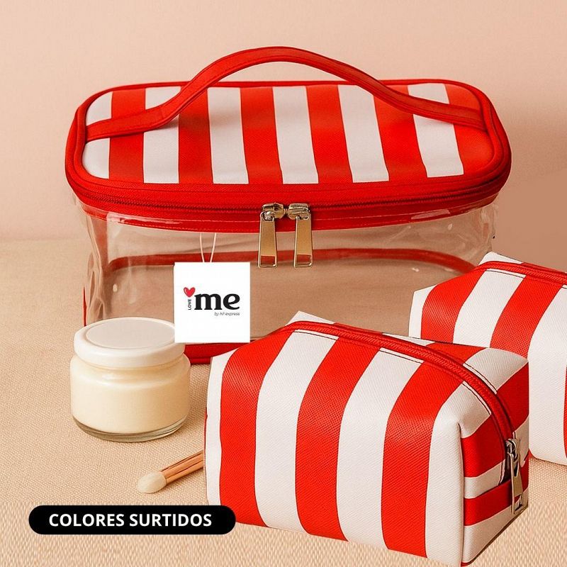 Set x 3 Portacosmeticos