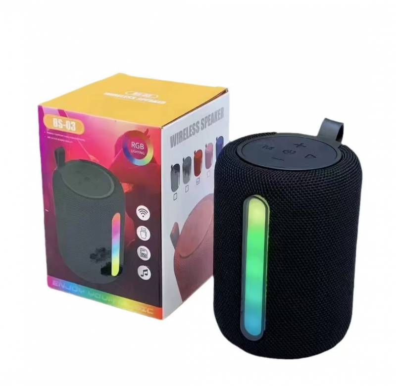 Mini Parlante Portatil Inalambrico Bluetooth Con Luces