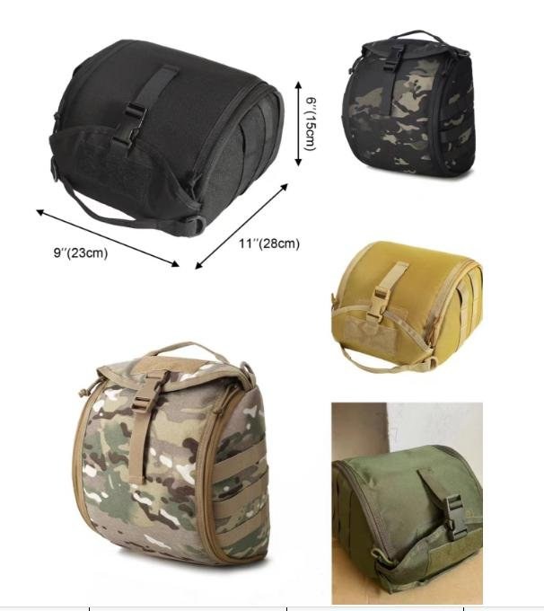 BOLSA TACTICA MOLLE MULTIUSOS PARA CASCO SR-251222