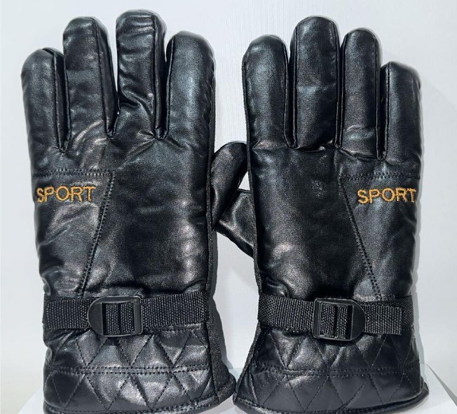 GM-GUA002 Guantes invierno cuerina
