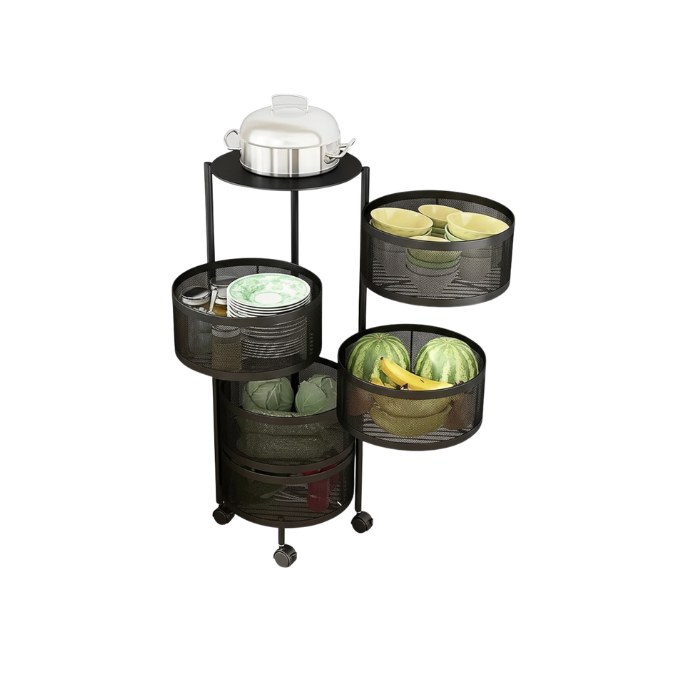 Estanteria De Almacenamiento Circular 5 Niveles JM-KR-5