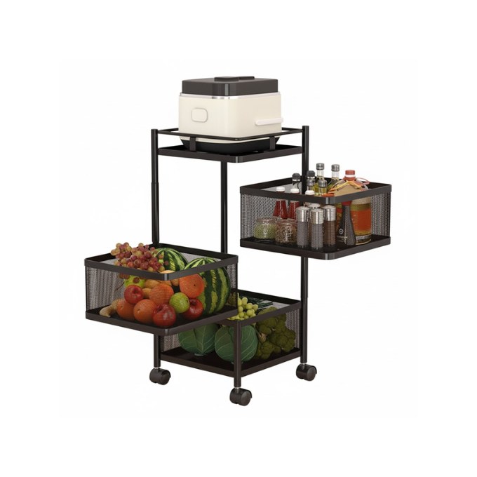 Estanteria De Almacenamiento Cuadrado 3 Niveles JM-KS-3