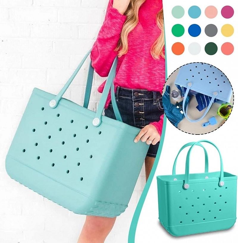 Bolso Crocs Cartera Tote Bag Playa Picina Pileta Cartera ZL-38