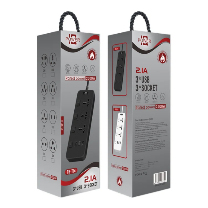 Zapatilla Eléctrica En Caja