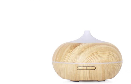 MT08556 AROMATIZADOR DE SIMIL MADERA CON LUZ LED MULTICOLOR (220V 300ML) 2007505085561