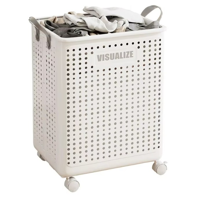 Canasto Plegable Con Rueditas JMC-2501