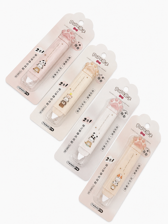 CINTA CORRECTORA ADHESIVO 2EN1 PATA DE GATO TG-B8813A