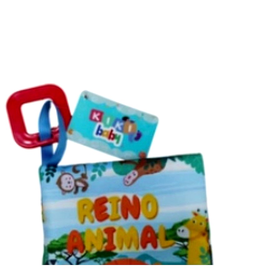 MT09155 LIBRO DE TELA REINO ANIMAL