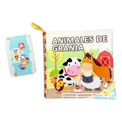 AA1227 LIBRO DE TELA ANIMALES DE CAMPO
