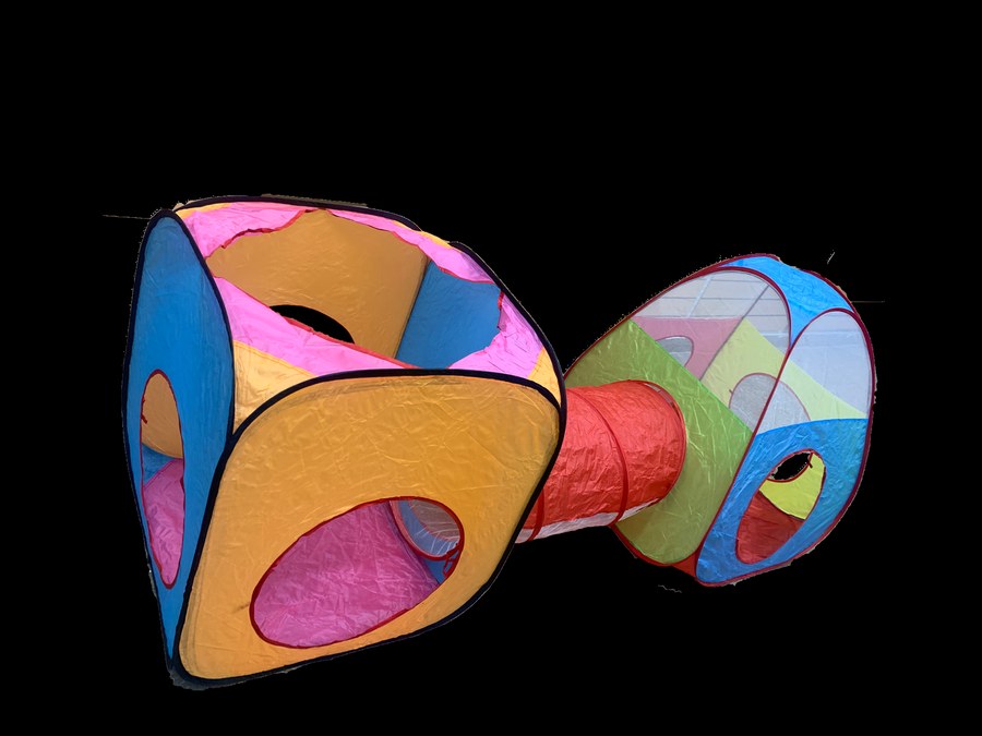 MT08888 CARPA INFANTIL DE JUEGO PLEGABLE CON TUNEL 2