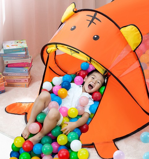 MT08987 CARPA INFANTIL PLEGABLE TIGRE - POP UP 3