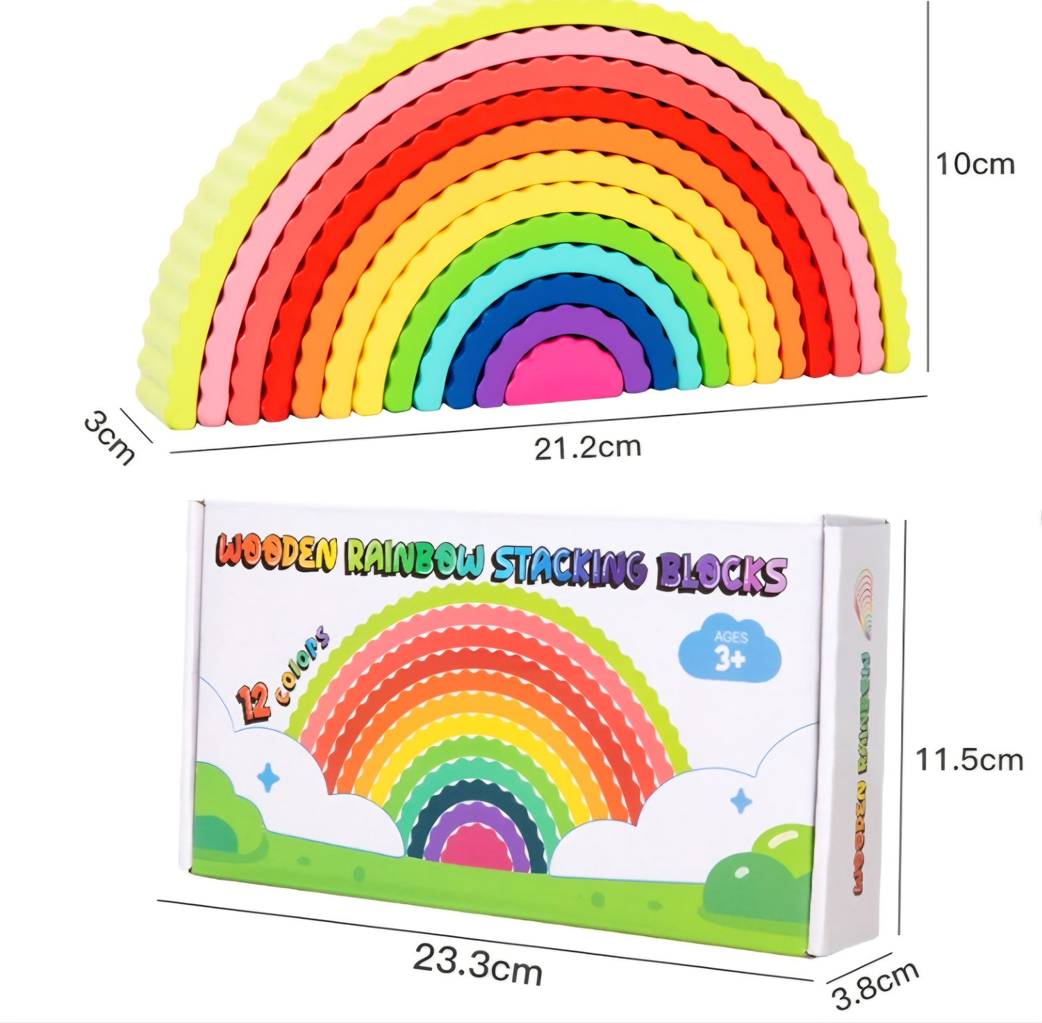 AA1605 ARCO IRIS DE MADERA