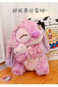 STICH ROSA CON FLORES 35CM