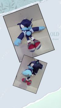 SONIC LOBO AZUL 27CM