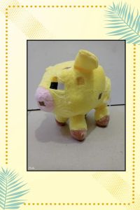 CHANCHO AMARILLO MINECRAFT 20CM