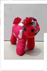 TORO ROJO DE MINECRAFT 20CM
