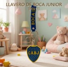 LLAVERO DE BOCA JUNIOR [BC011]
