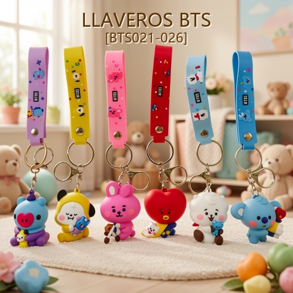 LLAVEROS BTS [BTS021-026]