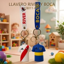 LLAVERO RIVER Y BOCA [CB011-012]