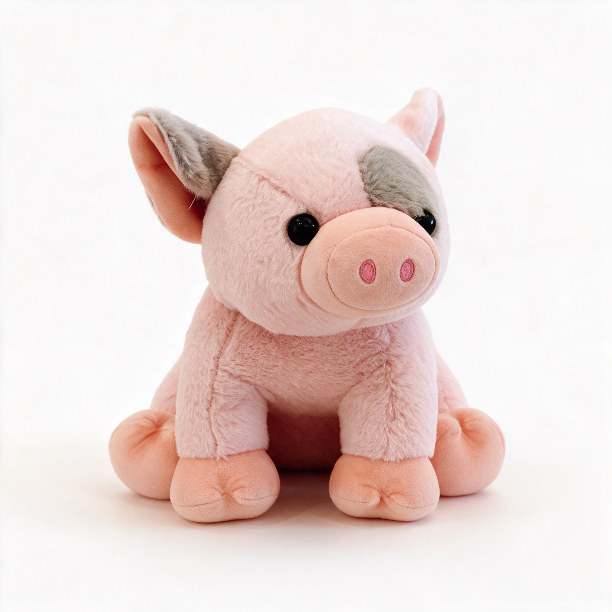 Chancho sentado rosa35cm