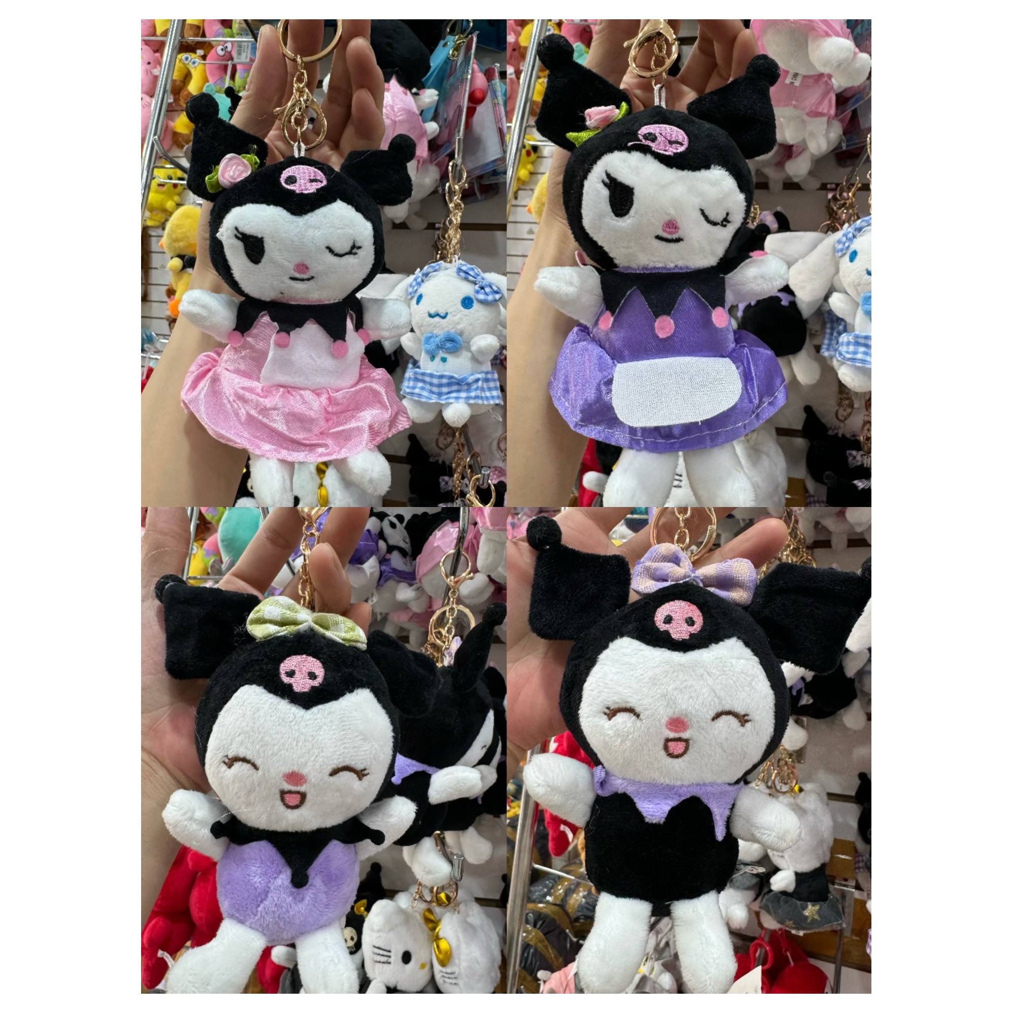 Llavero peluche kuromi