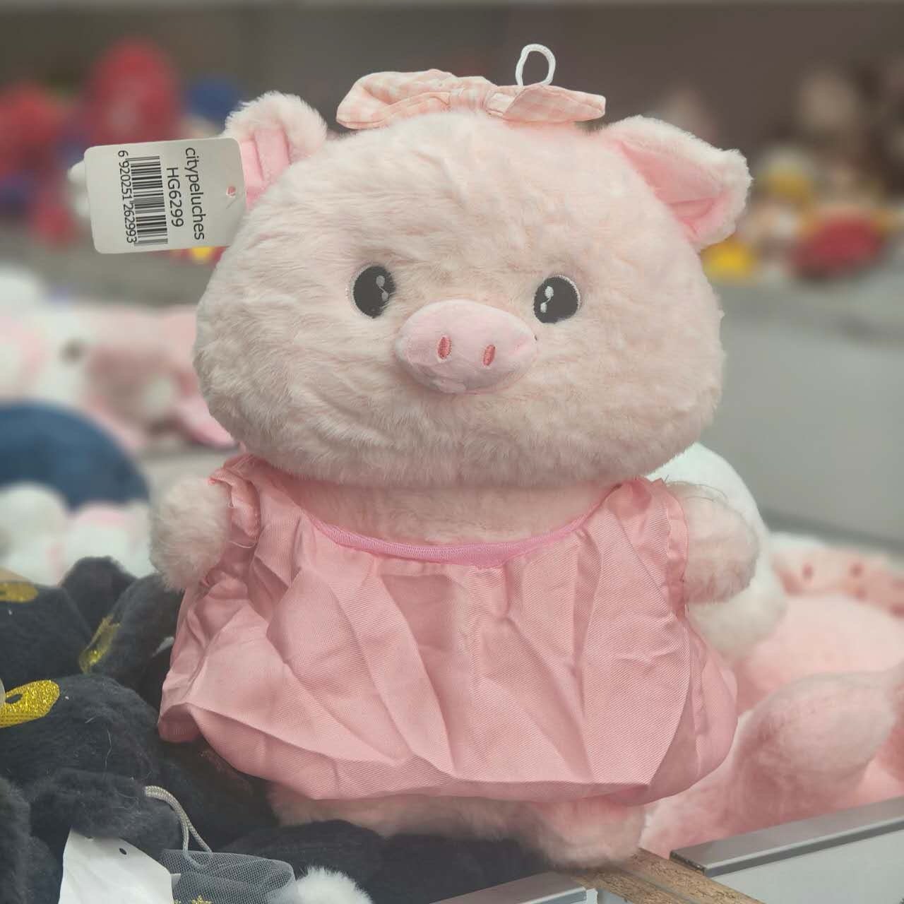 Chancho con vestido 28cm