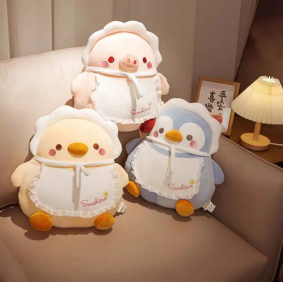 Pinguino chancho pollo 35cm
