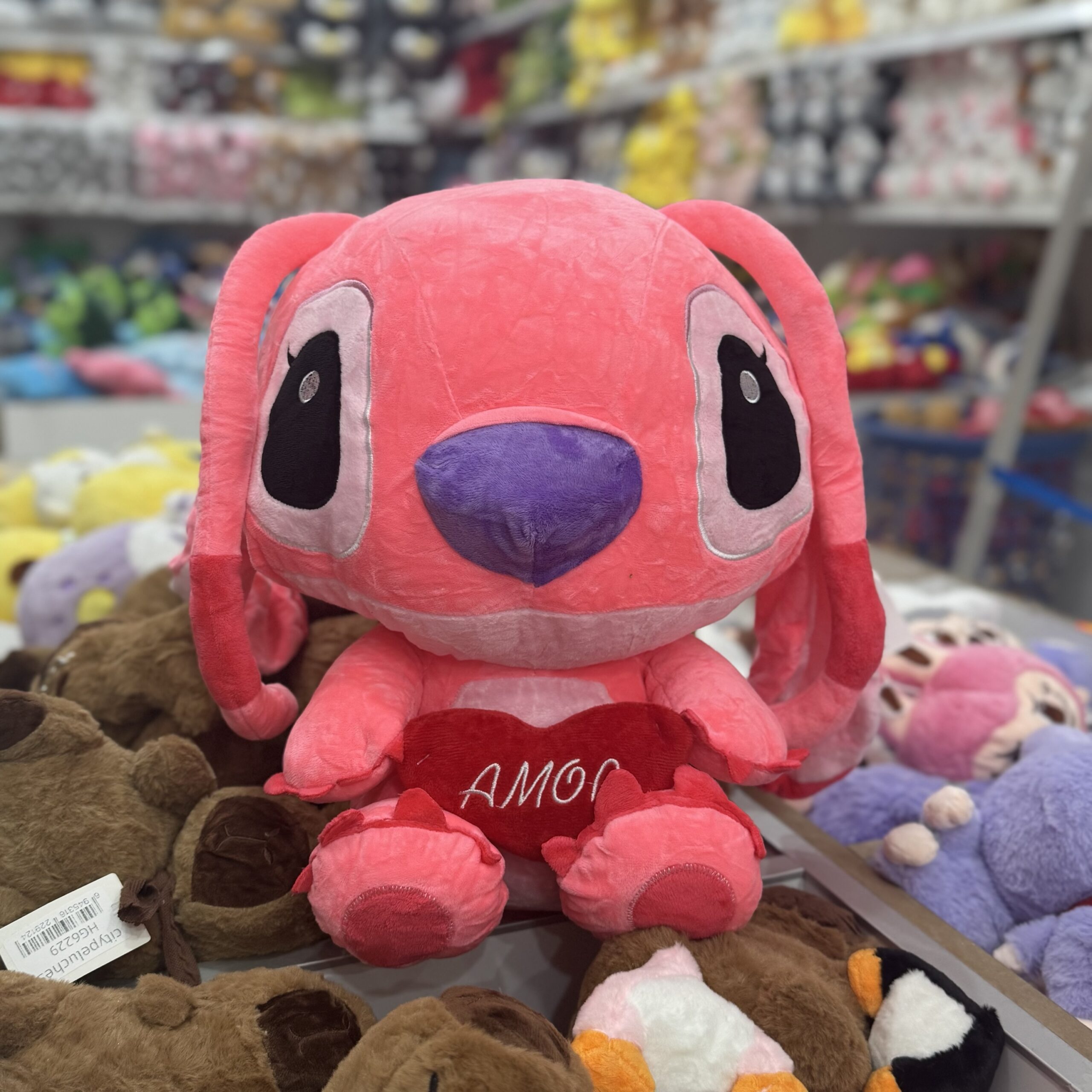 stitch c/corazón 45cm