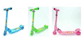 MONOPATIN INFANTIL 912 CHAPA LUCES 3 RUEDAS !