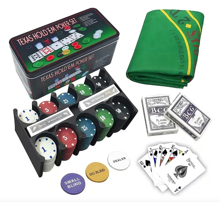 FICHERO POKER 200 FICHAS 2MAZOS TEXAS !