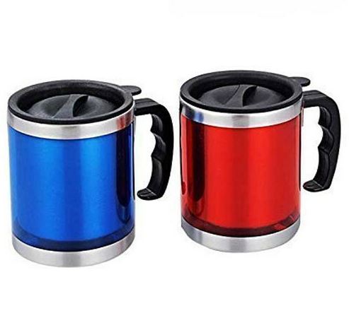 VASO 400ML ACERO INOXIDABLE MANIJA