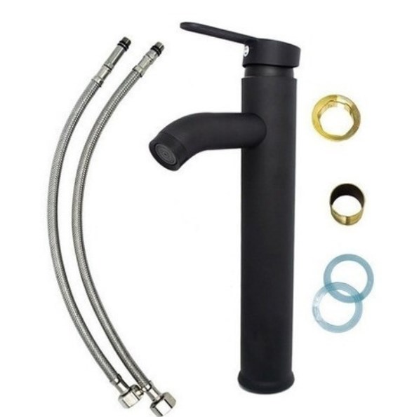 GRIFERIA TUBO 30CM NEGRA AV2615