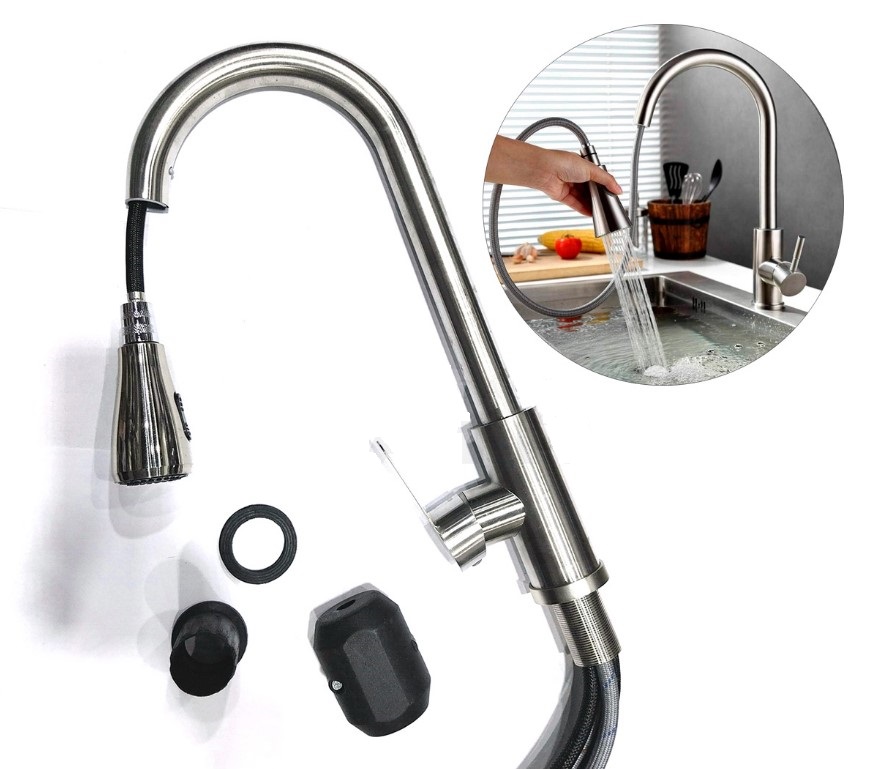 GRIFERIA GOURMET BN-3718 MEDIANA SATINADA