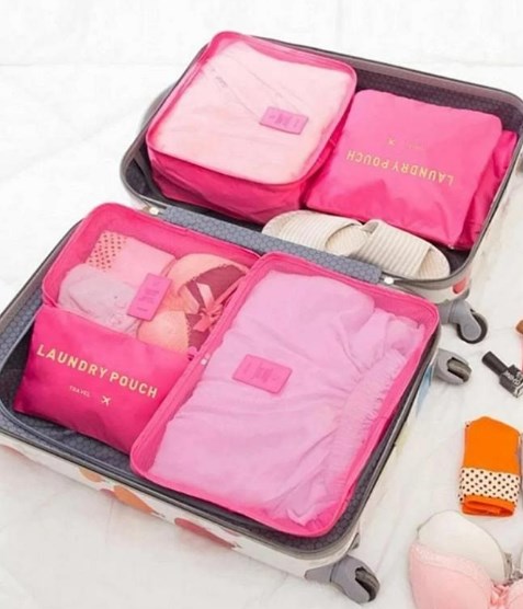 SET ORGANIZADOR DE ROPA X6