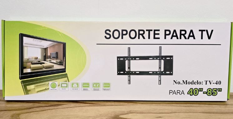 SOPORTE TV FIJO 40 A 85 PULGADAS