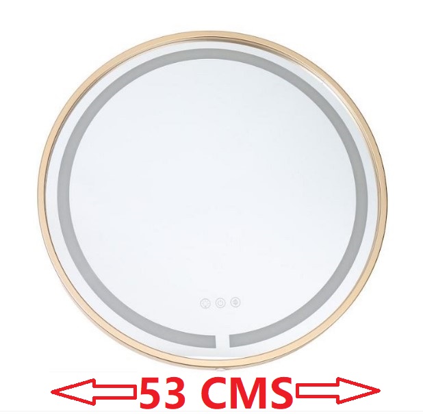 ESPEJO REDONDO USB 53CM LUZ FRIO-CALIDO