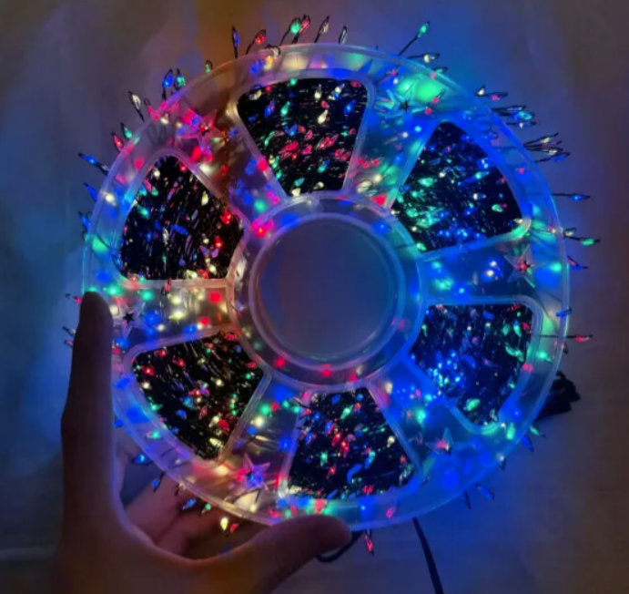 LUCES ALAMBRE 20MTS X600 LED MULTI
