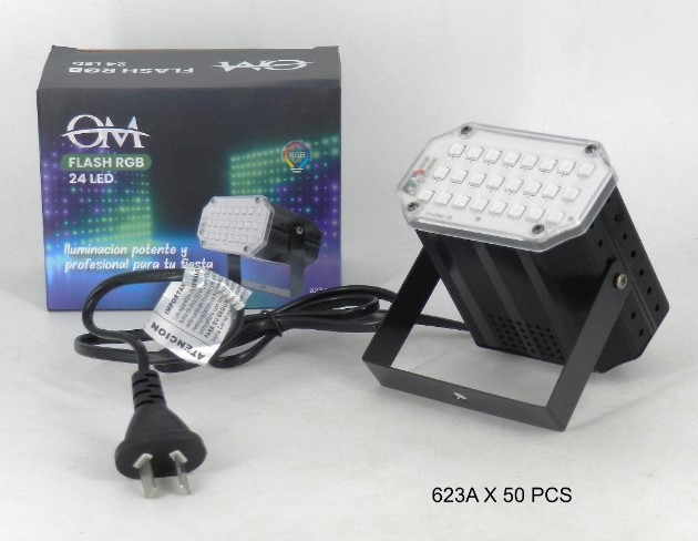 LUZ FLASH OM RGB 24LED