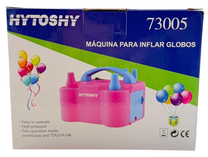 INFLADOR DE GLOBOS HYTOSHY ELECTRICO