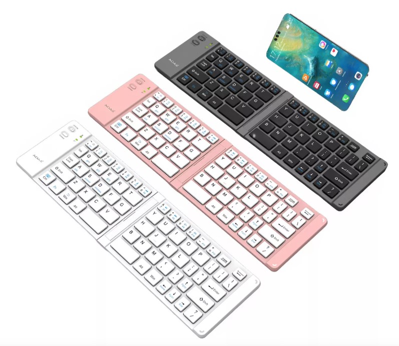 TECLADO PLEGABLE INALAMBRICO AOAS 1007 -