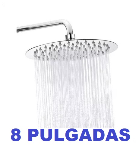 DUCHA REDONDA 8PULG JS-298R CAJA !