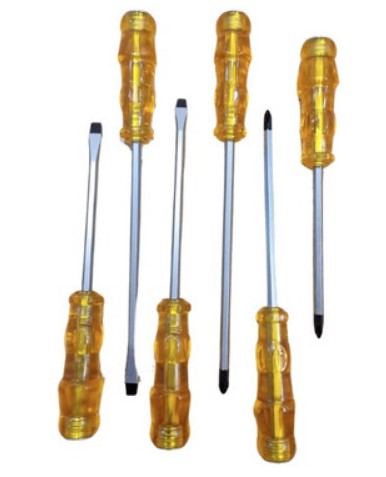 DESTORNILLADOR X6 TRANSP GOLPE AMARILLO !