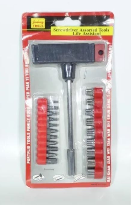 LLAVE T 21PCS EN BLISTER