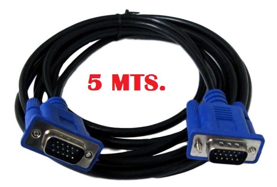 CABLE VGA 5 MTS GRUESO -
