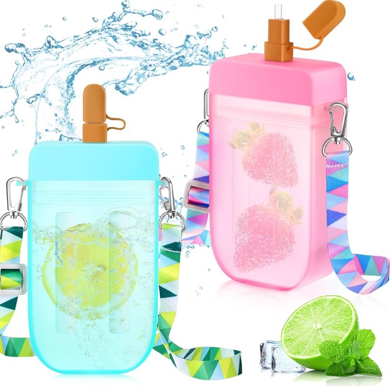 BOTELLA HELADO TRANSPARENTE! - - - -