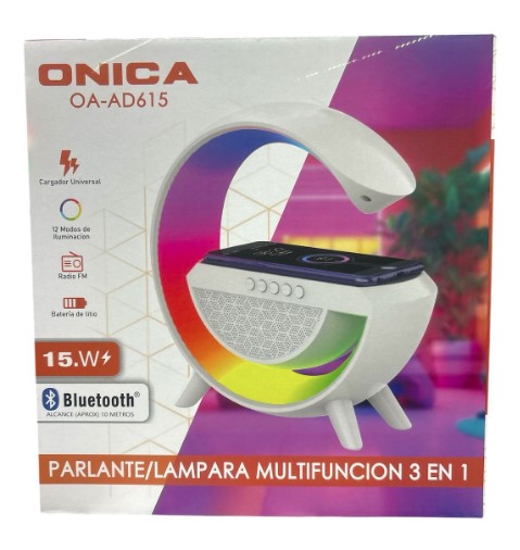 PARLANTE G OA-AD615 CARGADOR LUCES BLUETOOTH -