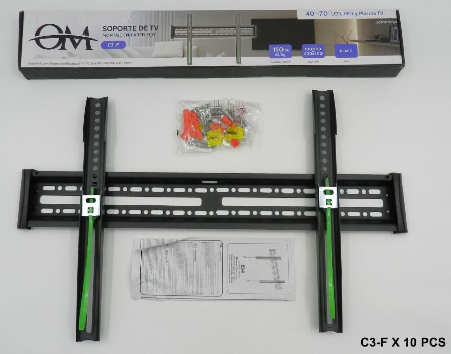 SOPORTE TV FIJO 40 A 70 PULGADAS